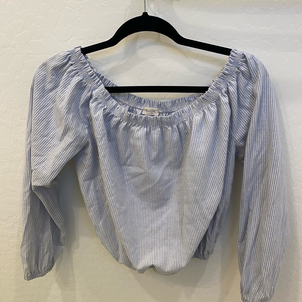 Off the shoulder top